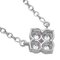 CARTIER Halskette Damen Marke 750WG Diamant Hindu Weißgold Schmuck Poliert 5