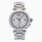 CARTIER Pasha C Big Date Boys SS Watch Automatic White Dial, Image 1