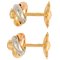 Cartier Baby Trinity Earrings Diamond K18Yg K18Wg K18Pg Women's, Set of 2 4