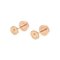 Cartier Love K18Pg Pink Gold Earrings, Set of 2 3