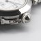 Reloj de pulsera CARTIER Pasha C con fecha grande W31055M7 mecánico automático de acero inoxidable blanco W31055M7, Imagen 8