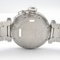 Reloj de pulsera CARTIER Pasha C con fecha grande W31055M7 mecánico automático de acero inoxidable blanco W31055M7, Imagen 7