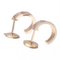 Mini Love Earrings in Pink Gold from Cartier, Set of 2 5