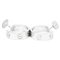 Cartier Love Earrings No Stone White Gold [18K] Half Hoop Earrings Silver, Set of 2, Image 3