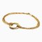 Trinity Triple Circle 4 Chain Bracelet in K18 Yellow Gold from Cartier 1