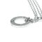 CARTIER Love Circle Halskette B7219400 Weißgold [18K] Diamant Herren,Damen Mode Anhänger 5