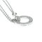 Collar CARTIER Love Circle B7219400 Oro blanco [18K] Diamante para hombre, colgante de moda para mujer, Imagen 3