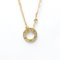 CARTIER Love Circle Necklace B7219500 Yellow Gold [18K] Diamond Men,Women Pendant Necklace 3