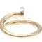 CARTIER Juste Un Clou B4092555 Pink Gold [18K] Fashion No Stone Band Ring Pink Gold, Image 8