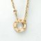CARTIER Love Circle Necklace B7224509 Pink Gold [18K] Diamond Men,Women Fashion Pendant Necklace Carat/0.03 [Pink Gold] 6