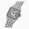Lady's Santos De Moiselle Quartz & Stainless Steel Watch from Cartier, 1980s 1