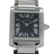 Asiatische Limited Edition Tank Francaise Armbanduhr für Damen aus Quarz & Edelstahl von Cartier 2
