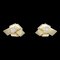 Cartier Knot Diamond Pierced Earrings Pierced Earrings Clear K18Pg[Rose Gold] Clear, Set of 2, Image 1