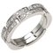 Mailon Panthere Half Diamond Ring in White Gold from Cartier 2