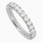 CARTIER Etincel de Full Eternity Ring Diamond #46 B4087100 Pt950 Women's 1