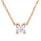 CARTIER C de Diamond Ladies Necklace N7413800 750 Pink Gold 6