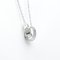 CARTIER Baby Love Diamond Necklace White Gold [18K] Diamond Men,Women Fashion Pendant Necklace [Silver] 4