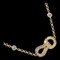 Agraph Necklace in K18 Yellow Gold with Diamond from Cartier, Image 1