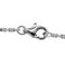 CARTIER Necklace Ladies 750WG Diamond Baby Love LOVE White Gold B7013700 Polished 6