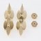 Gentiane Earrings in Yellow Gold from Cartier, Set of 2 4