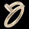 CARTIER Juste Uncle Diamantring Ring Clear K18PG[Roségold] Clear 1