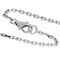 CARTIER Collier Diamant Baby Love K18 Or Blanc Femme 4