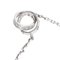 CARTIER Collier Diamant Baby Love K18 Or Blanc Femme 5
