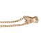 CARTIER Baby Love Necklace 18K K18 Pink Gold Diamond Unisex 4