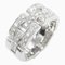 CARTIER Maillon PANTHERE heart half diamond Ring Clear K18WG[WhiteGold] Clear 1