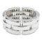 CARTIER Maillon PANTHERE Herz Halbdiamant Ring Clear K18WG[WhiteGold] Clear 3