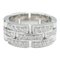 CARTIER Maillon PANTHERE Herz Halbdiamant Ring Clear K18WG[WhiteGold] Clear 2