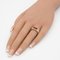 CARTIER Rubis/diamond diabolo ring Ring Pink Clear K18 [Yellow Gold] Rubis Pink Clear 7