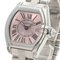 CARTIER W62043V3 Roadster SM Pink Ribbon Limited Watch Stainless Steel/SS Ladies 4