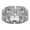 Half Diamond Maillon Panthere Ring in White Gold from Cartier 2