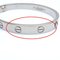 Love Bracelet in White Gold from Cartier, Image 6