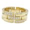 CARTIER Maillon PANTHERE half diamond ring Ring Clear K18 [Yellow Gold] Clear 2