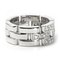 Maillon Panthere 3-Row White Gold Ring from Cartier 4