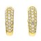 Boucles d'Oreilles Diamant Mimisister K18 Yg Or Jaune 750 Clip On, Set de 2 2