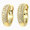 Cartier Mimisister Diamond Earrings K18 Yg Yellow Gold 750 Clip On, Set of 2 1