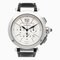 CARTIER Pasha 42mm watch stainless steel 2860 automatic winding men's, Image 1