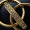 CARTIER anello a tre fasce con diamante pieno #49 K18YG in oro giallo 291427, Immagine 6
