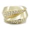 CARTIER diaglyph ring Ring Clear K18 [Yellow Gold] Clear 2