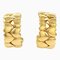 Cartier Double Heart K18Yg Yellow Gold Earrings, Set of 2 1