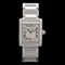CARTIER Tank Franaise SM Diamond Bezel Wrist Watch W4TA0008 Quartz Beige Stainless Steel diamond W4TA0008 1
