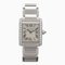 CARTIER Tank Franaise SM Diamond Bezel Wrist Watch W4TA0008 Quartz Beige Stainless Steel diamond W4TA0008 1