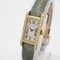 Tank Allongee Armbanduhr mit Diamantlünette von Cartier 4