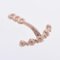 Cartier Ethansel De Diamond Women's K18 Pink Gold Earrings, Set of 2 7
