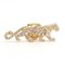 Panthere Pin Brooch in Yellow Gold & Diamond from Cartier, Image 1