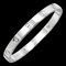 Bracelet CARTIER Love Demi Diamant 4P #16 K18 WG Or Blanc 750 1