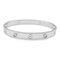 CARTIER Love 4P diamond bracelet Clear K18WG[WhiteGold] diamond, Image 2